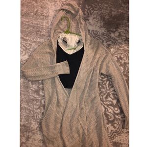 AE Boho hooded cardigan